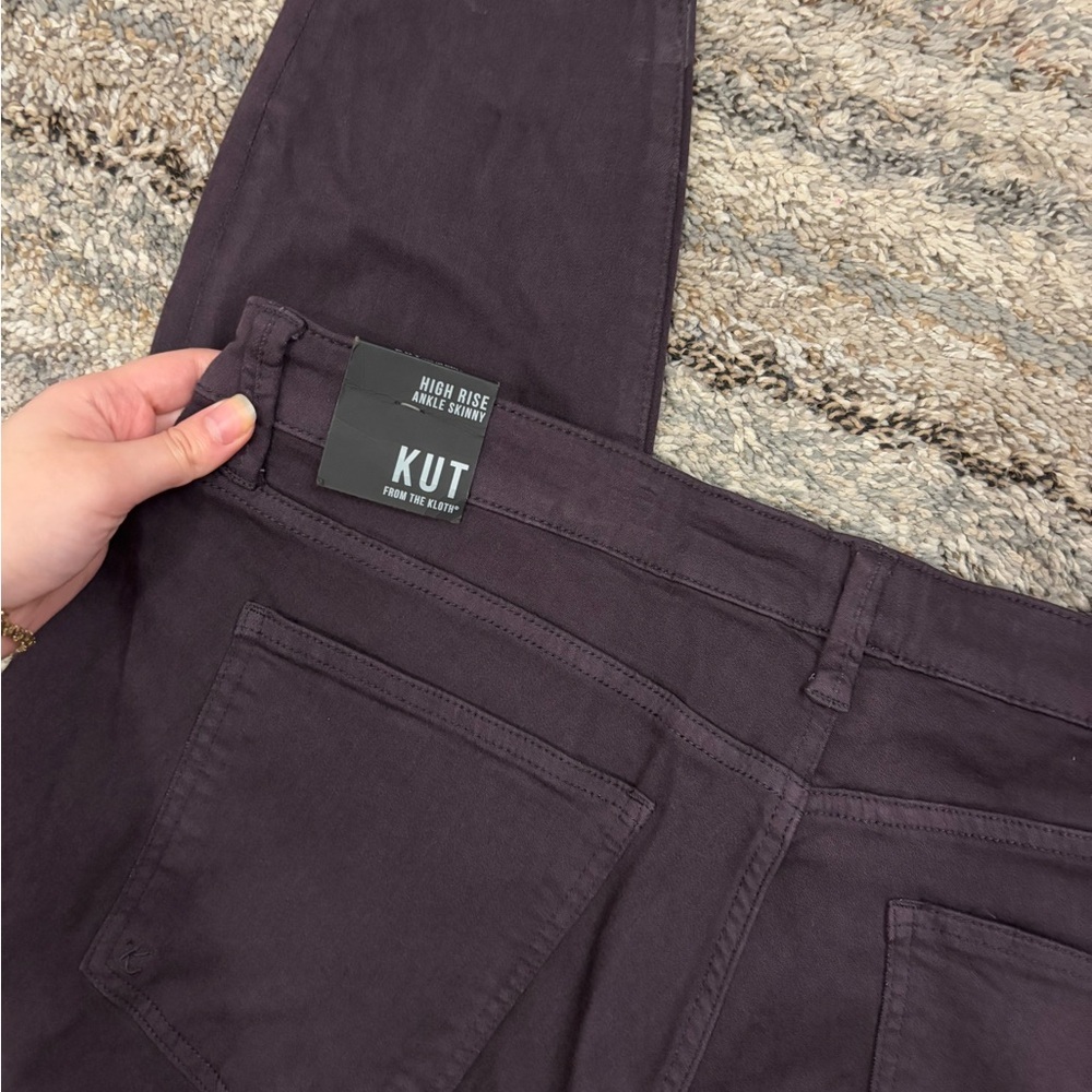 KUT From The Kloth High Rise Ankle Skinny Jeans Sz 18W NWT | KUT Skinny Jeans - - Picture 11 of 14
